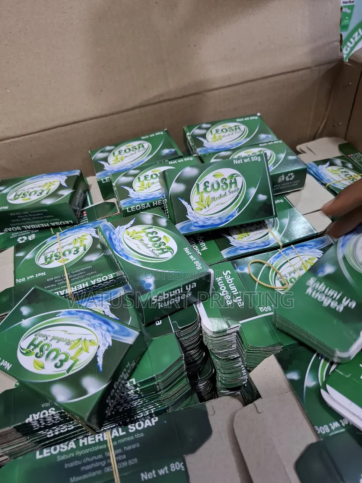 We Design and Print Bath Soap