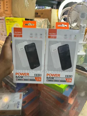 Sunpin Sp-107 Power Bank With a 10000mah Battery Capacity