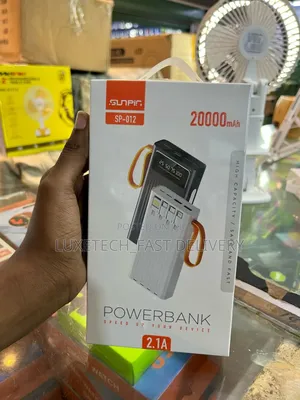 Sunpin Sp-012 Power Bank With a 20000mah Battery Capacity