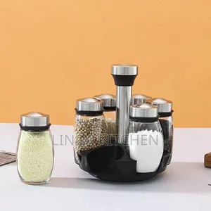 Rotetable Spice Rack 7pcs
