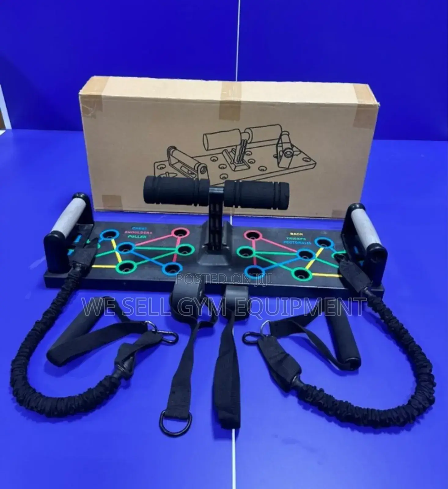 Push Up Board With Situp Lock