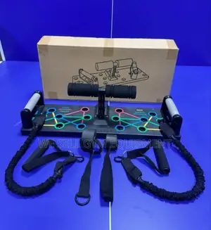 Push Up Board With Situp Lock