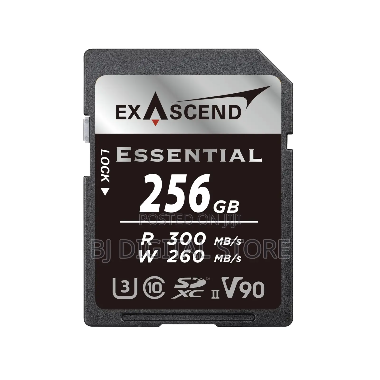 Exascend 256gb Essential Uhs-Ii SDXC Memory Card
