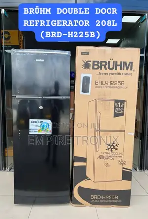Bruhm Double Door Refrigerator 208 Litre