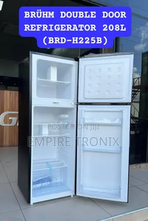Bruhm Double Door Refrigerator 208 Litre