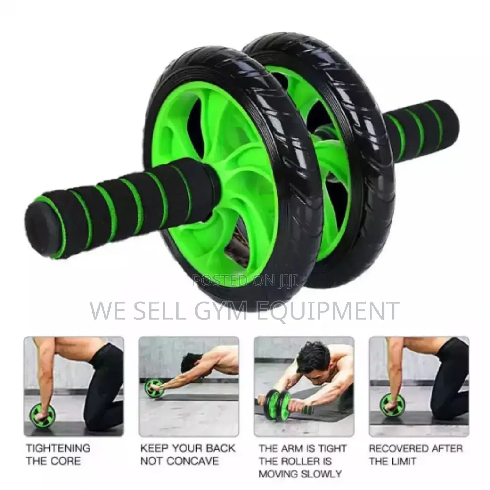 Double Wheel Ab Roller