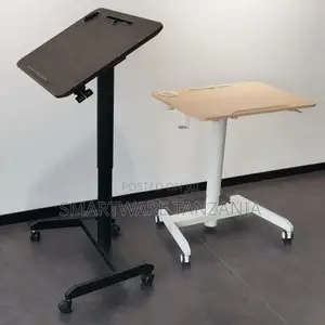 Overbed Bedside Desk Mobile Rolling Computer, Laptop Stand