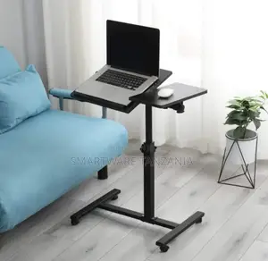 Table Lap Desk For Laptop Rolling Cart Tilting Overbed Table