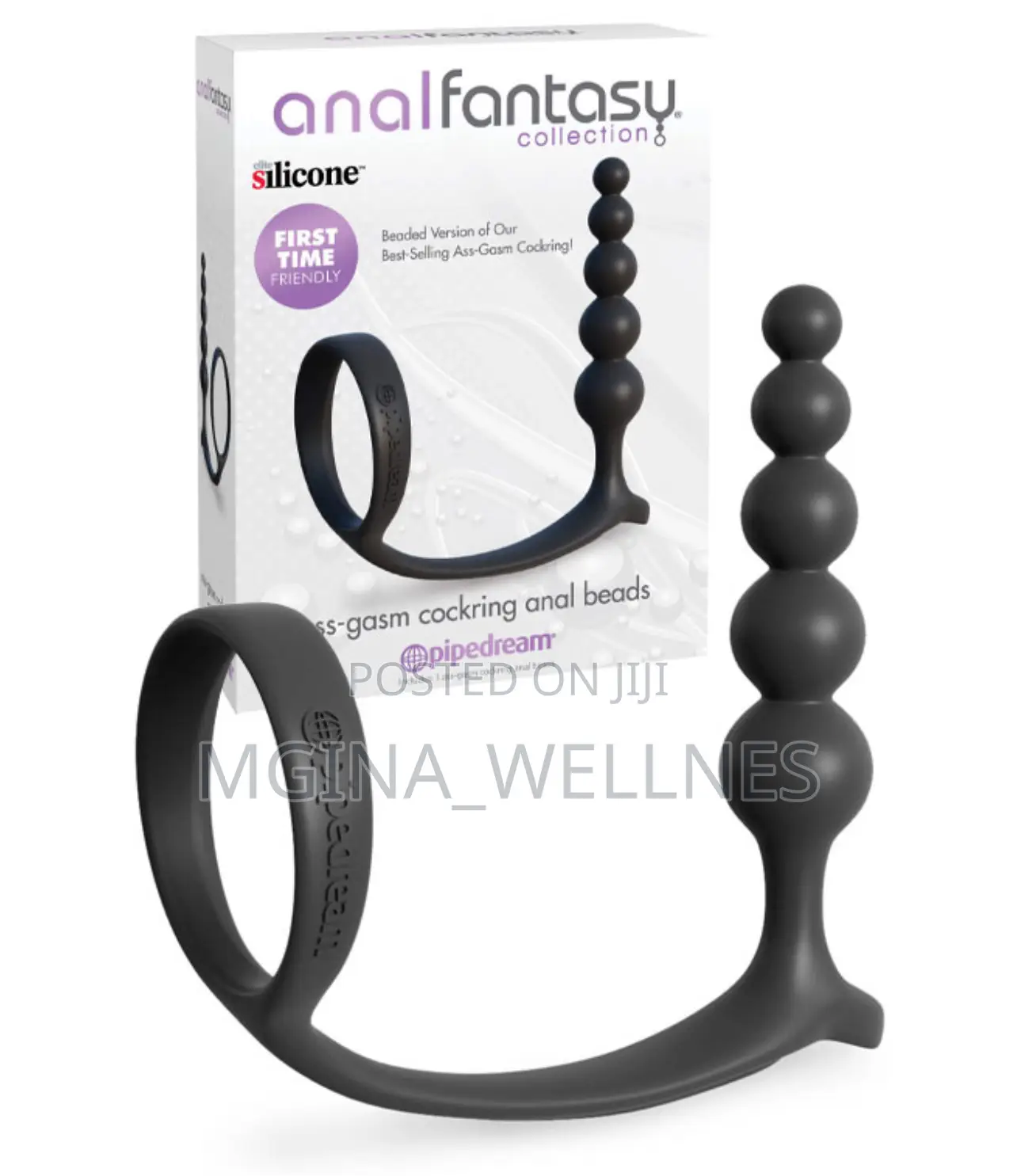 Pipedream Cock Ring Anal Beads