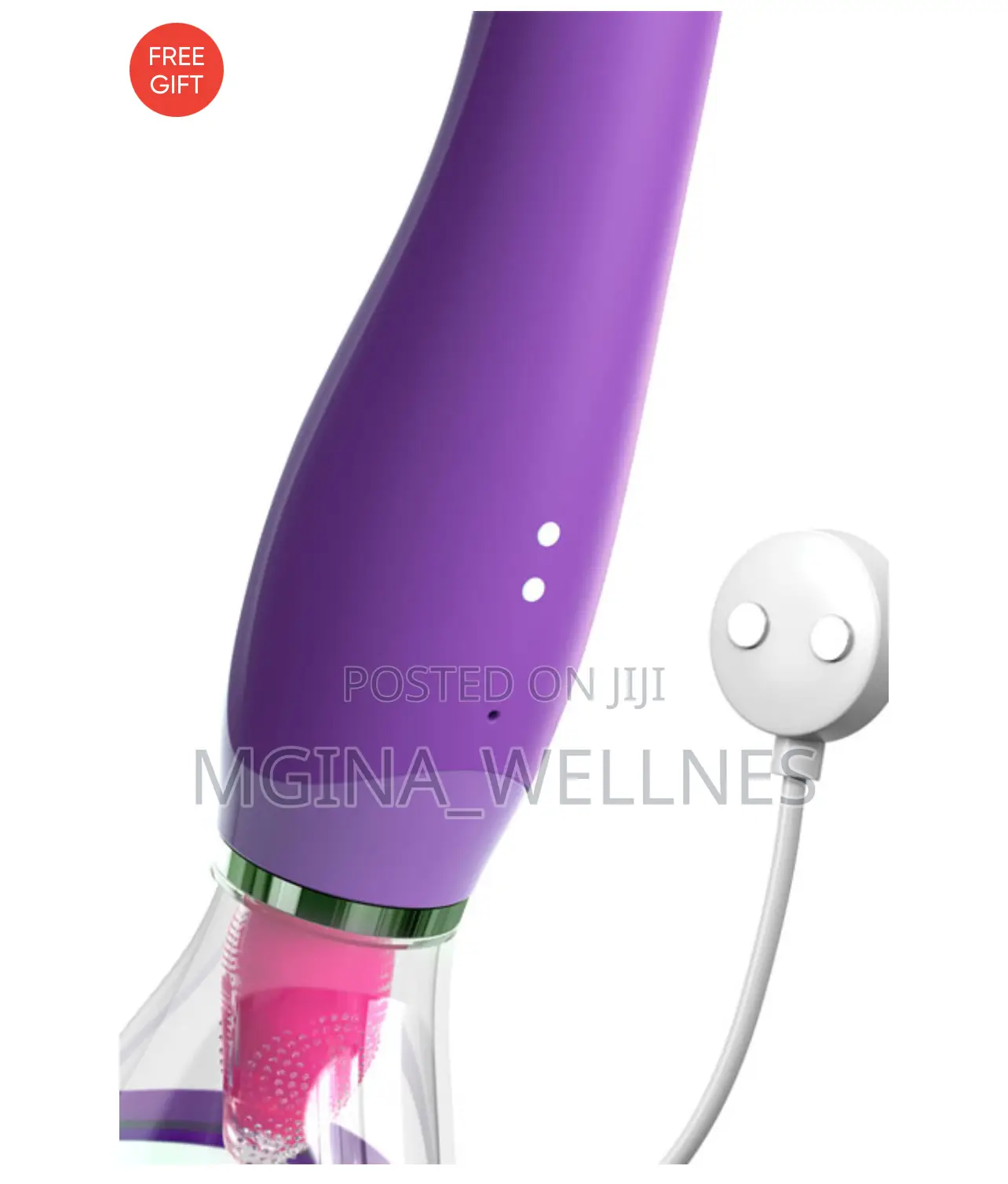 Pump With Tongue Vibrating G Spot Handle