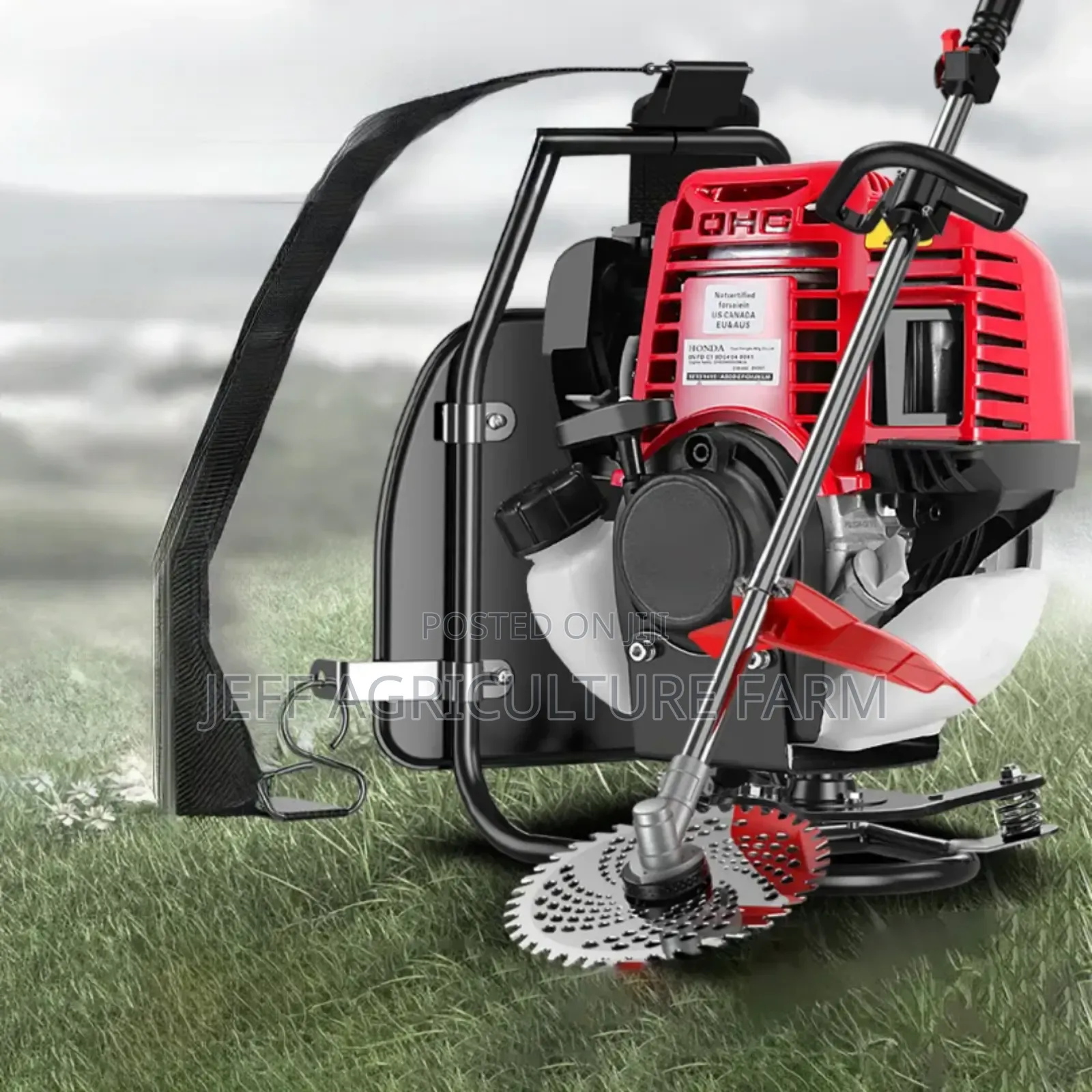 4strock Engine Grass Cutter Machine