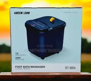 Electric Foot Spa Bath Massager With Heat, And Bubbles