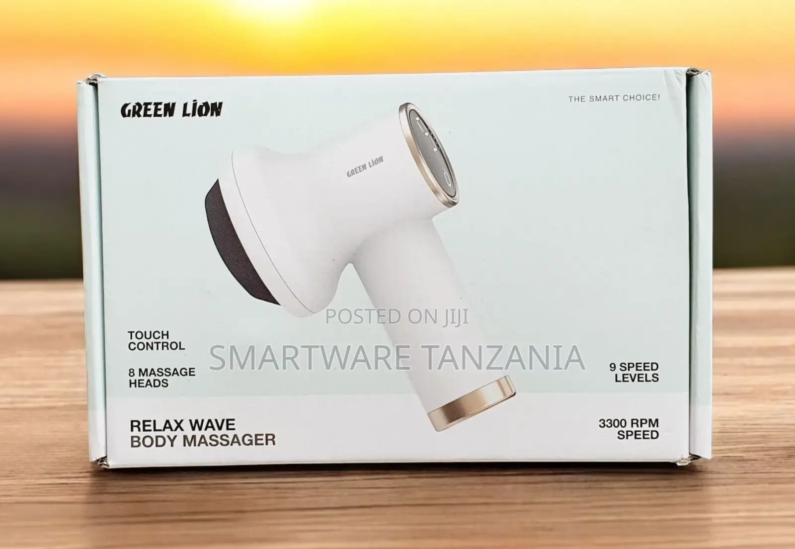 Green Lion Relax Wave Body Massager, 1800mah Battery, 16w