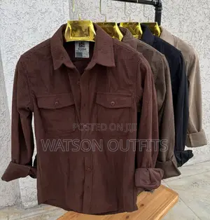 Double Pocket Shirts Za Material Ya India