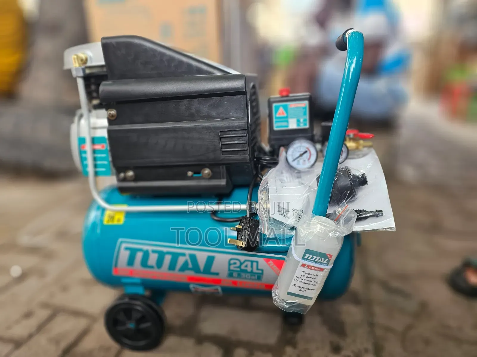 Total Air Compressor 24l Tc120246-8 or Tc120246