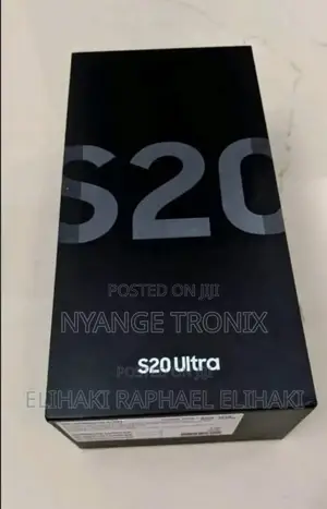 New Samsung Galaxy S20 Ultra 5G 128 GB Black