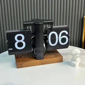 Retro Flip Over Table Clock