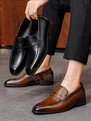 Rich Mens Black Leather Loafers for Different Occasions