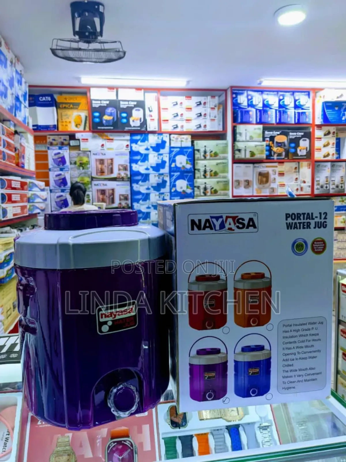 Nayasa Portal 12 Water Jug 5lts