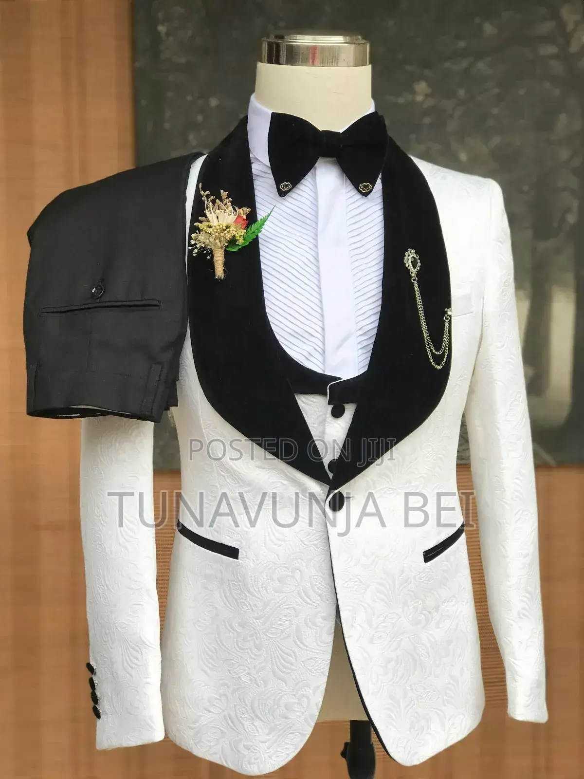 White Welding Suit