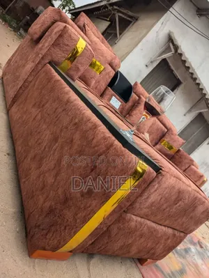 Sofa Set 2:2:1 L Shape Rangi Ya Brown