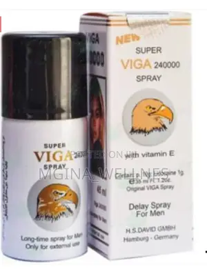 Super Viga 240000 Delay Spray With Vitamin E From Germany