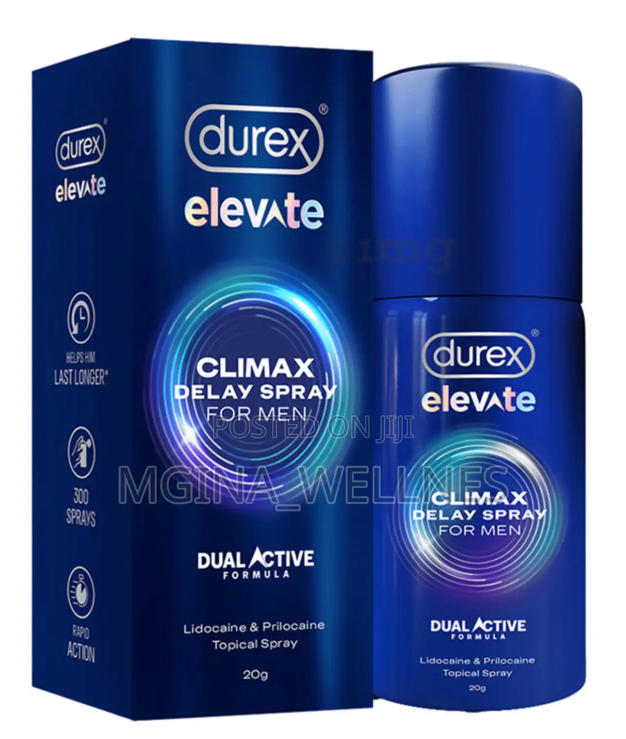 Durex Elevate Climax Delay Spray for Men
