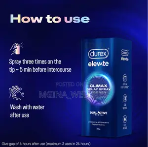 Durex Elevate Climax Delay Spray for Men