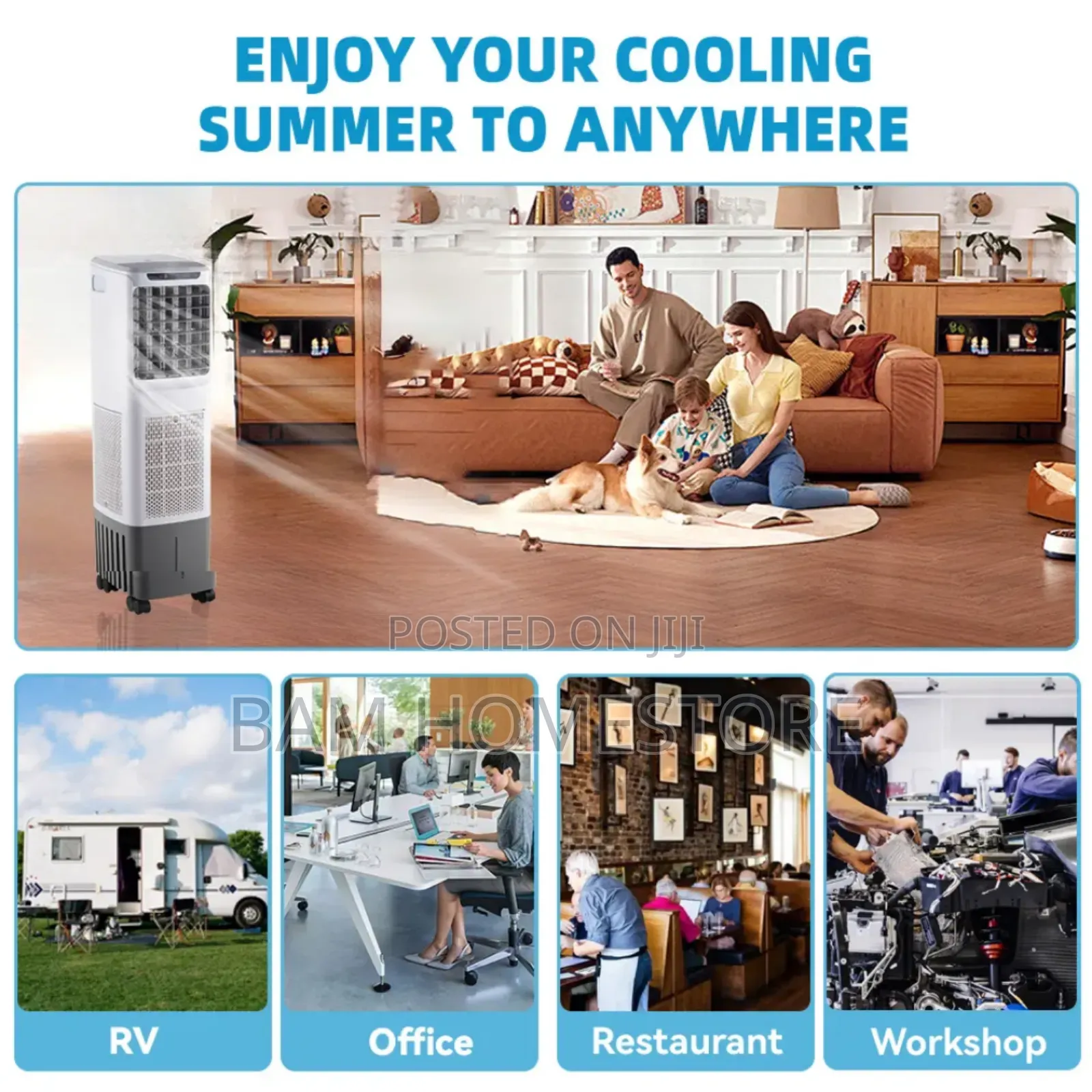 Air Cooler With 30l Tank Capacity