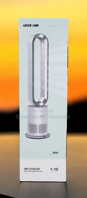 Bladeless Tower Fan,Portable Cooling Fan With Remote Control
