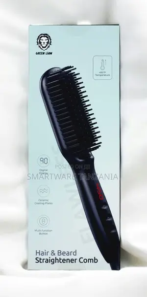 Enhanced Ion Hair Straightening Brush, With Heating Level