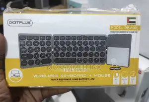Folding Wireless Keyboard + Mouse