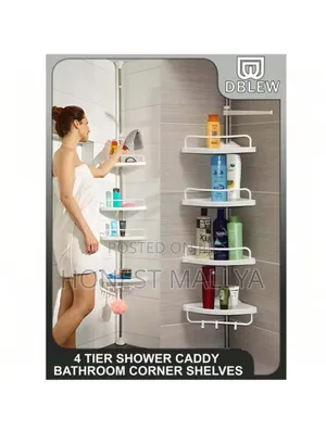 Bathroom Corner Rack