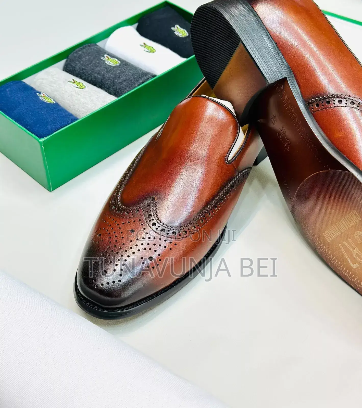 Coffee Lacoste Men Shoes