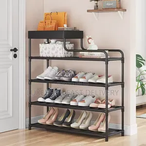 5-Tier Metal Shoe Rack