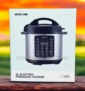Green Lion 8l Electric Pressure Cooker Warm-keeping - Black