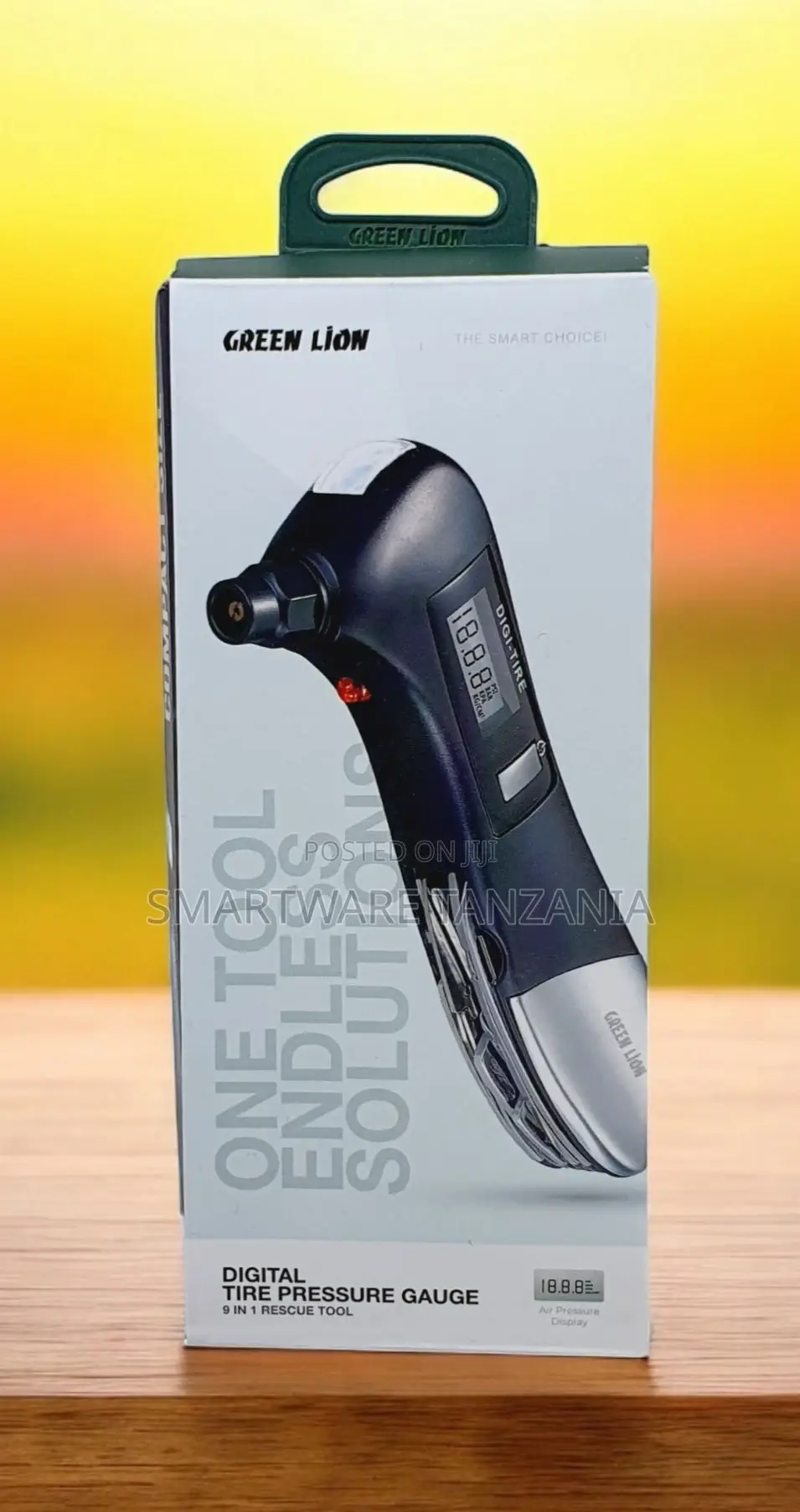 9 In 1 Digital Tire Pressure Gauge Heavy Duty Air Gauge