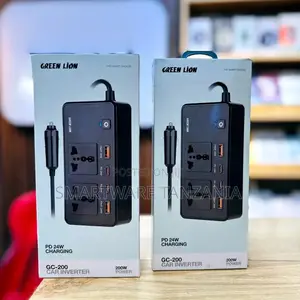 Green Lion 7 In 1 Compact 33w Pps Power Socket - Black