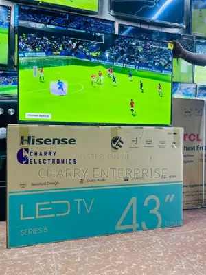 Hisense Tv 43 Inch Led Normal Frameless 
Series 5
