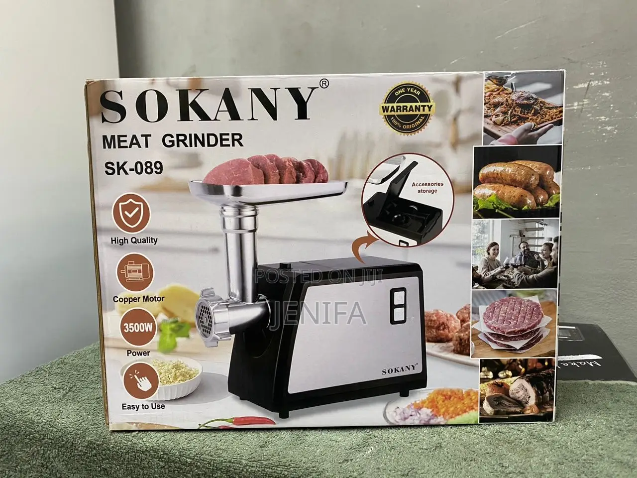 Sokany Meat Grinder