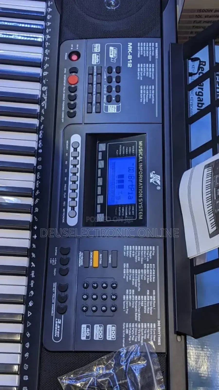 Electric Keyboard Mk-812 With Stand
