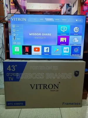 Vitron 43 Smart Frameless With Bluetooth