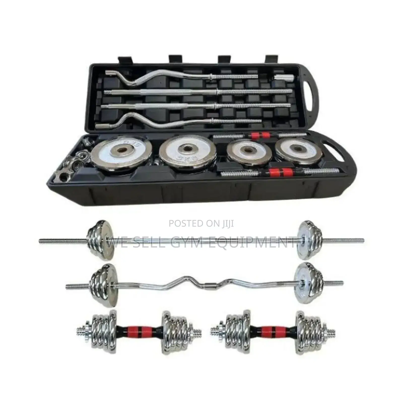 55kg Barbell and Dumbbells Fullset in One Box