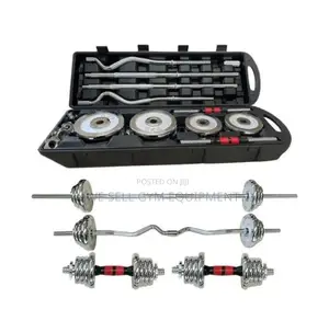 55kg Barbell and Dumbbells Fullset in One Box