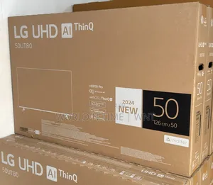 Lg 80 Series 50" Ut80 Alexa Built-In, Uhd Smart Tv 2024