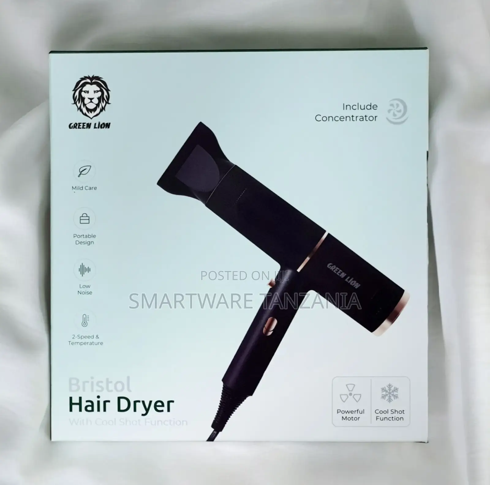 Bristol Hair Dryer With Shot Function, Include Concentrator