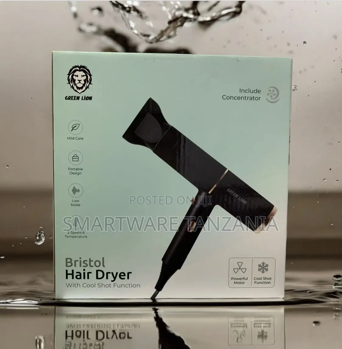 Fast Drying Ionic Hair Dryer With Diffuser, Blow Dryer