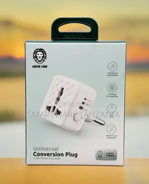 Green Lion Universal Conversion Plug, Compact Lightweight