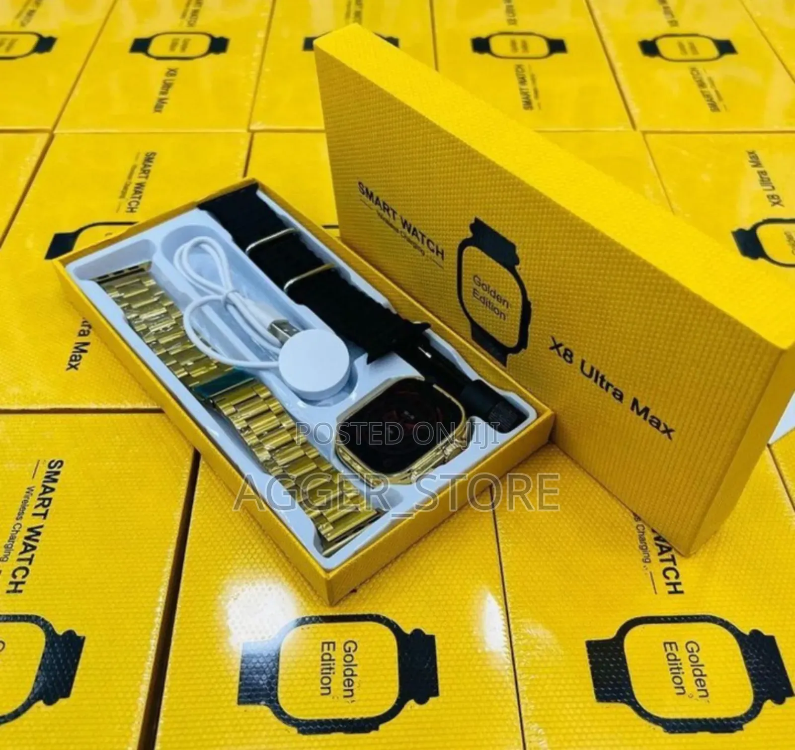 X8 Ultra Max Smartwatch (Gold Coulor)