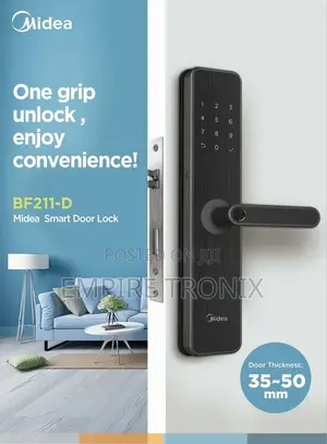 Midea Smart Door Lock Bf211-D(6085 Mechanical Lockcase)